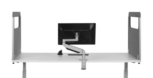 BakkerElkhuizen BE Safety Screen side Acrylic Light grey