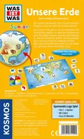 Kosmos Kinderspiel Was ist Was Junior: Unsere Erde! - Sprache: Deutsch - Kategorie: Quiz- & Wissensspiel - Altersempfehlung ab: 5 Jahren - Spieldauer: 15 min - Min. Anzahl Spieler: 2 - Max. Anzahl Spieler: 4