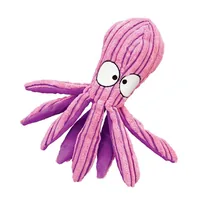 Kong CuteSeas Tintenfisch, 35 cm, rosa - Produkttyp: Plüsch-/Stofftier - Tierart: Hund - Detailfarbe: Pink