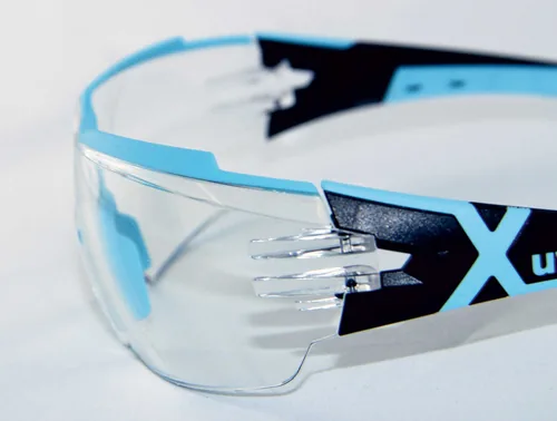 uvex Schutzbrille Pheos cx2, Grau - Grössentyp: Normalgrösse - Brillenglasfarbe: Grau - Detailfarbe: Schwarz - Grössensystem: EU - Grösse: Standard - Zielgruppe: Unisex