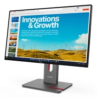 Lenovo ThinkVision P24QD-40 écran plat de PC 60,5 cm (23.8") 2560 x 1440 pixels Quad HD LCD Noir