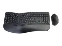 CONCEPTRONIC ERGO TastaturMaus Wireless Layout IT schwarz