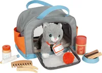 small foot Katze mit Tasche und Pflege-Set - Altersempfehlung ab: 24 Monaten - Themenwelt: Tierpflege