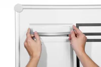 DURABLE DURAFRAME MAGNETIC TOP für A4 5 Stück silber