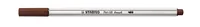 STABILO Pen 68 brush felt pen Medium Brown 1 pc(s)