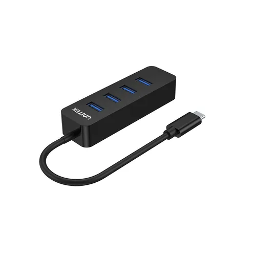 UNITEK HUB USB-C 4XUSB-A 3.1, ACTIVE, 10 WATT,H1117B