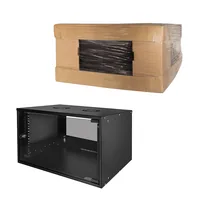 Logilink 19"" Wandschrank ECO, 6 HE, montiert, schwarz