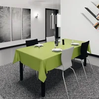 d-c-fix Tischdecke Monte Carlo Sharon 150 cm, Hellgrün - Material: Polypropylen (PP) - Eigenschaften: Keine Eigenschaft - Breite: 150 cm - Länge: 150 cm - Motiv: Ohne Motiv - Detailfarbe: Hellgrün