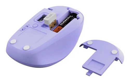 Trust Yvi+ mouse Universale Ambidestro RF senza fili + Bluetooth Ottico 1600 DPI