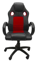 Topeshop FOTEL ENZO CZER-CZAR office/computer chair Padded seat Padded backrest