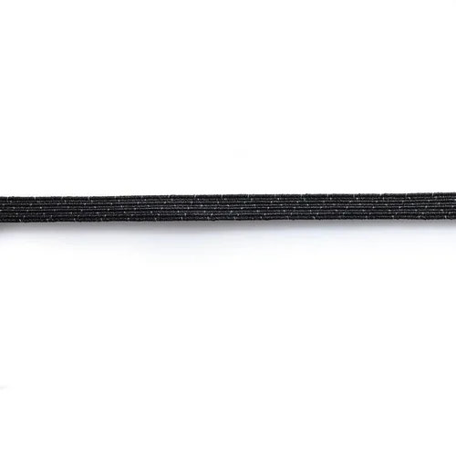 Prym Elastikband Schwarz, 3 m x 7 mm - Verpackungseinheit: 1 Stück - Detailfarbe: Schwarz - Produkttyp: Elastikband