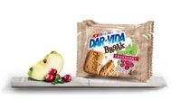 DAR-VIDA Snack BReAk Cranberry & Apple Trio 132 g - Produkttyp: Dar-Vida - Nährwertangabe pro: 100 g - Energiegehalt (in kj): 1920 KJ - Energiegehalt (in kcal): 458 Kcal - Fett: 18 g - Gesättigte Fettsäuren: 5.9 g