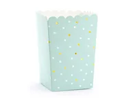 Partydeco Einweg-Schale Popcorn 6 Stück - Produkttyp: Einweg-Schale - Materialtyp: Papier - Material: Papier - Detailfarbe: Hellblau - Verpackungseinheit: 6 Stück