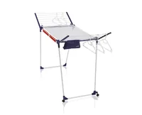 Leifheit 81520 laundry drying rack/line Floor-standing rack Blue, White