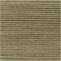 Rico Design Wolle Creative Ricorumi DK 25 g, Khaki - Packungsgrösse: 1 Stück - Länge: 57.5 m - Material: Baumwolle - Detailfarbe: Khaki - Waschbar bei: 30 °C - Nadelstärke: 3 mm - 4 mm