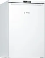 Bosch Gefrierschrank GTV15NWEB Rechts/Wechselbar - Energieeffizienzklasse EnEV 2020: E - Bauart: Freistehend - Einbaunormen: Keine - Tiefe: 58 cm - Einbaumodell: Nein - Gefrierfach Klassifizierung: 4 Sterne