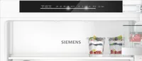 Siemens Einbau-Kühl-Gefrierkombination KI86NADD0 Wechselbar/Rechts - Energieeffizienzklasse: D - Bauart: Einbaugerät - Einbaunormen: CH 55 - Nutzinhalt Kühlen: 184 l - Gefrierfach Klassifizierung: 4 Sterne - Nutzinhalt Gefrieren: 76 l