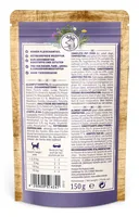 Wildes Land Nassfutter Wild mit Kürbis & Preiselbeeren 150 g - Tierbedürfnis: Kein besonderes Bedürfnis - Nachhaltigkeit: Nicht angegeben - Lebensphase: Adult - Produkttyp: Alleinfutter - Packungsgrösse: 150 g - Fleischsorte: Wild