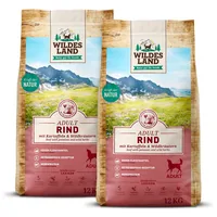 Wildes Land Canine Adult Rind & Kartoffel 12 kg Beef, Potato
