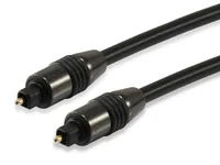 Equip Audiokabel Toslink SPDIF StSt 1.80m schwarz Polybeutel