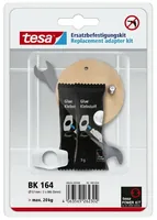 tesa Power.Kit-Adapter BK164 - Vergrösserung: 0 × - Detailfarbe: Beige - Form: Rund - Wandhalterung: Ja