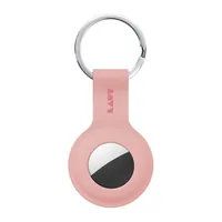 LAUT HUEX TAG Blush Pink keyring holder for Apple AirTags