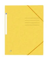 Oxford Gummibandmappe A4, Gelb - Typ: Gummibandmappe - Ausstattung: Gummiband - Detailfarbe: Gelb - Material: Karton