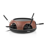Tristar Pizzadom Pizza Festa Gourmet für 6 Personen - Anzahl Personen: 6 - Detailfarbe: Braun - Schwarz - Leistung: 1800 W - Produkttyp: Pizzadom