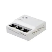 digitalSTROM-IP POF Switch ds-POF Gigabit Wall Switch 4 Port - SFP Anschlüsse: 0 - Montage Switch: Wand - SFP+ Anschlüsse: 0 - QSFP+ Anschlüsse: 0 - SFP28 Anschlüsse: 0 - Switch Management: Unmanaged