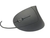 MediaRange Maus USB 2.0 Vertical Linkshänder, schwarz