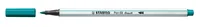STABILO Pen 68 brush felt pen Medium Blue, Turquoise 1 pc(s)