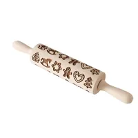 Boltze 2069326 rolling pin Beech Textured surface 60 mm