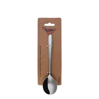Sola Spaghettilöffel Basic Alpha, poliert, 4 Stück - Produkttyp: Spaghettilöffel  - Detailfarbe: Silber - Länge: 16.8 cm - Spülmaschinenfest: Ja - Material Küchenhelfer: Edelstahl 18/10