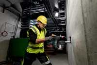 Metabo Bohr-Meisselhammer KH 18 LTX BL 24 Q, Solo - Produktkategorie: Bohrhammer - Werkzeugaufnahme: SDS-plus - Meisselfunktion: Ja - Akkusystem: CAS Cordless Alliance System - Schlagstärke (J): 2.2 J. - Max. Bohrdurchmesser Beton: 24 mm