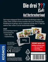 Kosmos Kinderspiel Die drei ??? Kids – Auf Verbrecherjagd - Sprache: Deutsch - Kategorie: Kartenspiel - Altersempfehlung ab: 8 Jahren - Spieldauer: 15 min - Min. Anzahl Spieler: 2 - Max. Anzahl Spieler: 6