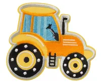 Mono-Quick Aufbügelbild Basic Traktor Gelb, 1 Stück - Breite: 7.8 cm - Länge: 8.9 cm - Motiv: Traktor - Anzahl Stück: 1 Stück
