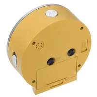TFA Dostmann Klassischer Wecker Gelb - Funktionen: Alarm - Ausstattung: Zeit - Displaytyp: Analog - Detailfarbe: Gelb - Funksignal: Nein - Betriebsart: Batteriebetrieb