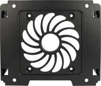Inter-Tech Einbaurahmen 1x5,25 für 1x2,5 / 1x3,5 /12cm Lüft.