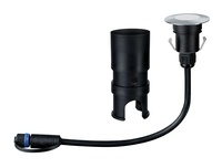 Paulmann Gartenspot Plug & Shine Floor Mini 3000 K - Leuchten Kategorie: Wegeleuchte - Dimmbar: dimmbar - Lichtfarbe: Warmweiss (WW) - Gesamtleistung: 2.5 W - Zusätzliche Ausstattung: Keine - Leuchtenfarbe: Silber