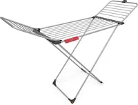 Vileda 157336 laundry drying rack/line Floor-standing rack Black, Stainless steel