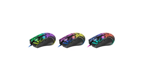 Gaming, optic, wired mouse  DEFENDER GM-928 BULLETSTORM 7200dpi 7P illuminate