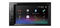 Pioneer Mediacenter AVH-A240BT 2 DIN - Optisches Laufwerk: DVD-Player - Verbindungsmöglichkeiten: Bluetooth - USB - Radio Tuner: FM - GPS: Nein - Frontanschlüsse: AUX-Eingang - Bluetooth: Ja