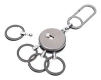 Troika Schlüsselanhänger Patent Easy Chrom Schwarz - Motiv: Kein - Detailfarbe: Grau