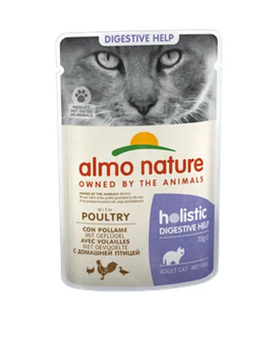 Almo Nature Nassfutter Intestinal Help mit Geflügel 70 g - Tierbedürfnis: Verdauung - Magen & Darm - Geschmacksrichtung: Geflügel - Zertifikate: Keine Zertifizierung - Fleischsorte: Geflügel - Packungsgrösse: 70 g - Futtereigenschaft: Ohne künstliche Zusä