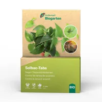 Andermatt Biogarten Pflanzenschutz BIO Solbac Tabs, 9 Stück - Packungsgrösse: 9 Stück - Bio: Ja - Geeignet gegen: Insekten