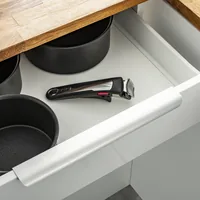 Tefal Pfannen und Topfgriff Premium Schwarz - Material: Bakelit - Detailfarbe: Schwarz - Zubehörtyp: Pfannen und Topfgriff