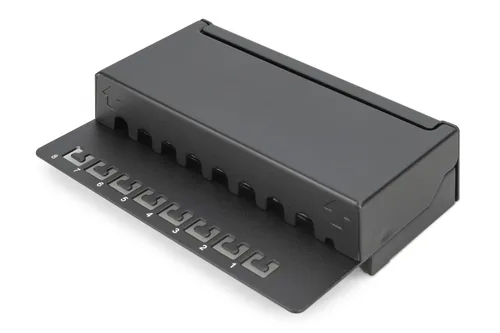 DIGITUS DESKTOP CAT 6 PATCH PANEL SHIELDED