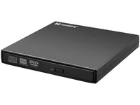 Sandberg 133-66 Externer Mini DVD-Brenner USB Schwarz