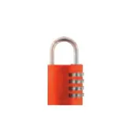 Abus Zahlenschloss 145/20 Lock-Tag Orange Aluminium - Schlossart: Zahlenschloss - Set: Nein - Aussenanwendung: Ja