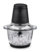 Trisa Zerkleinerer Chop Noir Transparent/Schwarz - Detailfarbe: Schwarz - Transparent - Gerätetyp: Zerkleinerer - Volumen: 1.2 l - Ausstattung: Zerkleinerer